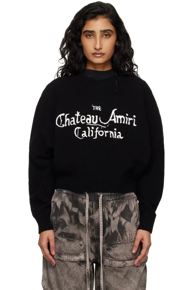 Black Chateau 'Amiri' Sweater, image 1 of 1 from SSENSE