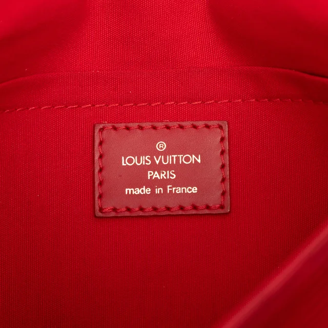 Red Louis Vuitton Epi Pochette Segur Satchel in Red Leather from Designer Revival, photo 2 of 2