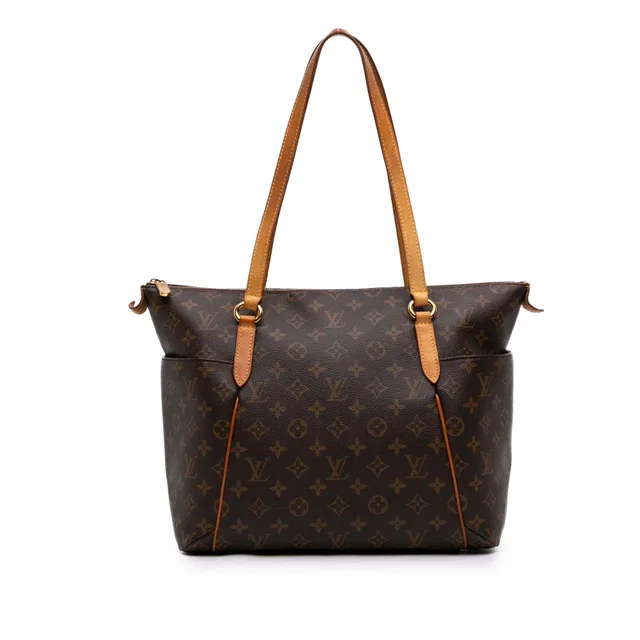 Brown Louis Vuitton Monogram Totally MM Tote Bag in Brown Coated canvas from Designer Revival