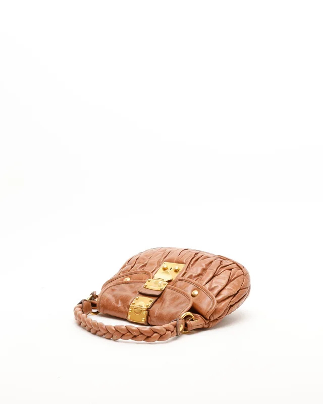 Miu Miu Matelassé Coffer Bag in Leather from A Retro Tale, photo 4 of 10