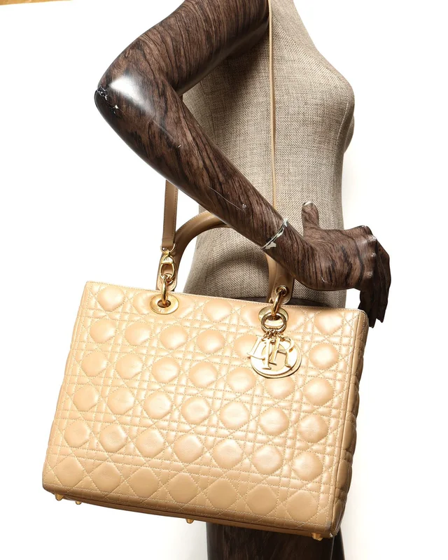Large Lady Dior Bag in Leather from A Retro Tale, photo 9 of 9