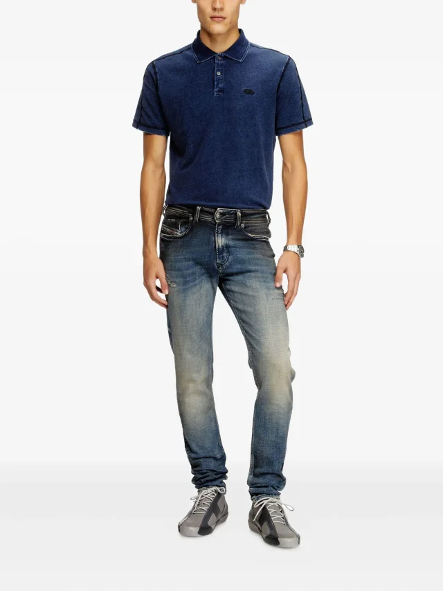 Diesel skinny jeans low waist 1979 Sleenker in Blue, photo 2 of 5 from FARFETCH