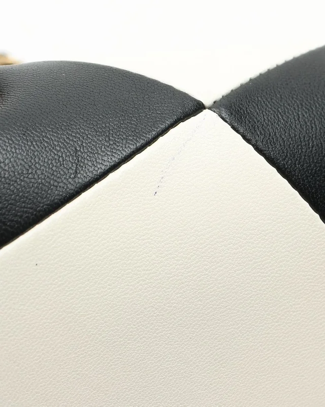 Chanel Mini Geometric Patchwork Rectangular Single Flap Bag in Leather from A Retro Tale, photo 6 of 10