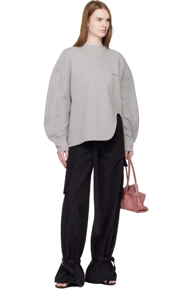 The Attico Black Long Trousers, photo 4 of 5 from SSENSE