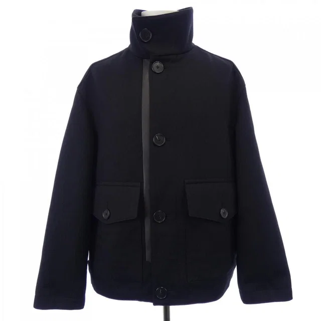Hermès Coat Cashmere Black in Black Cashmere from The Reluxe