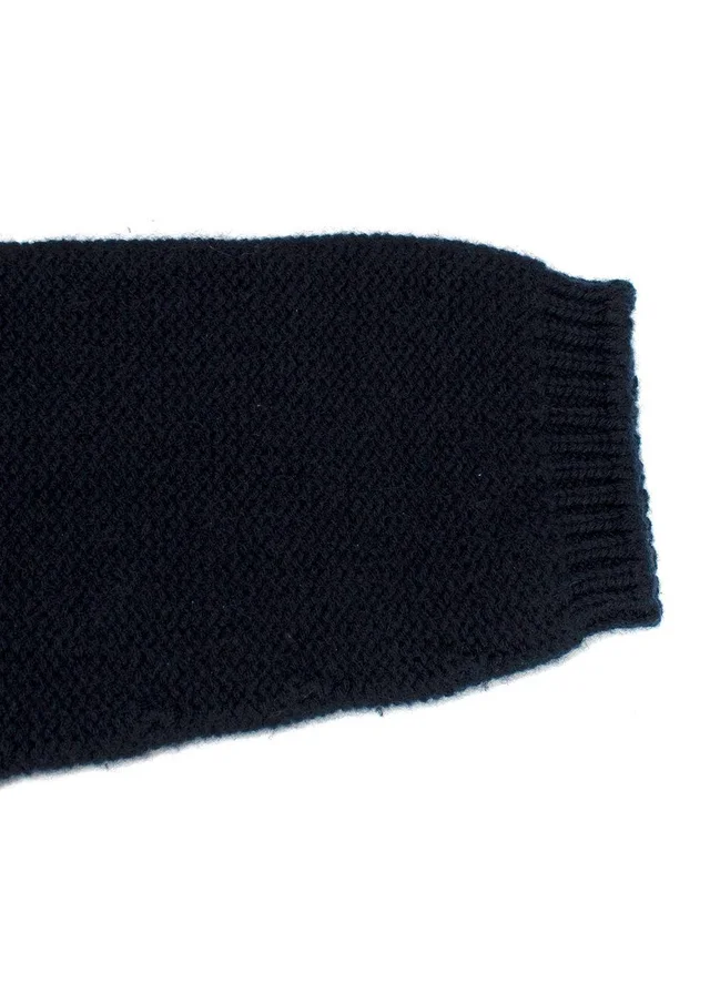 'S Max Mara Navy Turtleneck Cashmere Sweater in Navy Cashmere from HEWI, photo 2 of 3