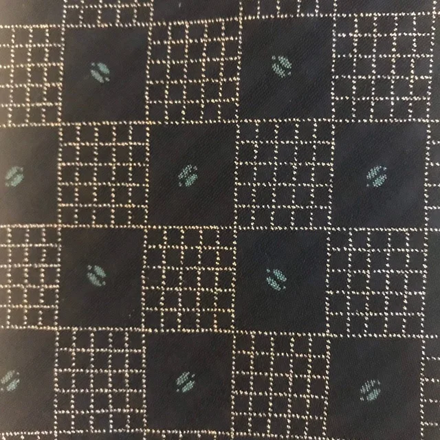 Giorgio Armani Vintage Blue & White Design On Blue Background Print Silk Tie in blue|white Silk from Poshmark