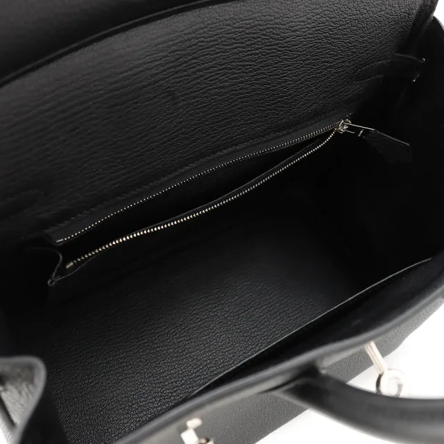 Hermès Birkin Black Togo Leather Size 25 in Black Togo leather from GALLERY RARE, photo 7 of 15