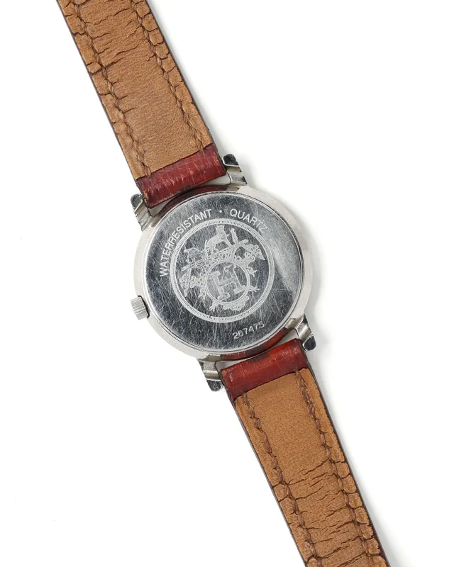 Hermès Sellier 24mm Watch in Ostrich from A Retro Tale, photo 2 of 7