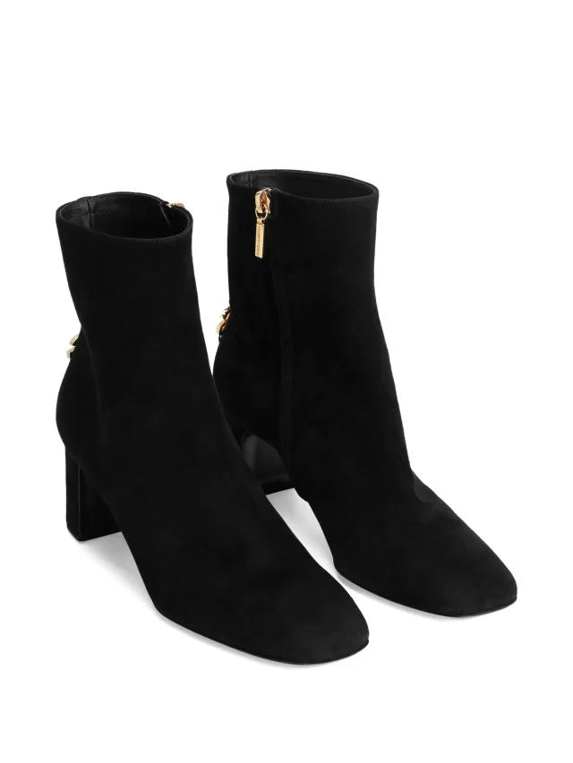 Dolce & Gabbana DG logo suede boots, photo 2 of 2 from FARFETCH