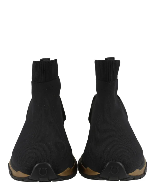Salvatore Ferragamo Gardena Ankle Sock Sneakers in multi, photo 5 of 6 from ShopSimon