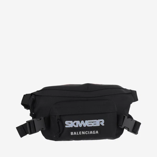 Balenciaga Skiswear Belt Bag — Black Polyester in Black Nylon from HEWI
