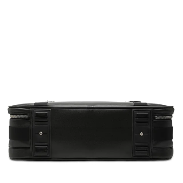 Black Louis Vuitton Taiga Satellite 53 Luggage Travel Bag in Black Leather from Designer Revival, photo 2 of 2
