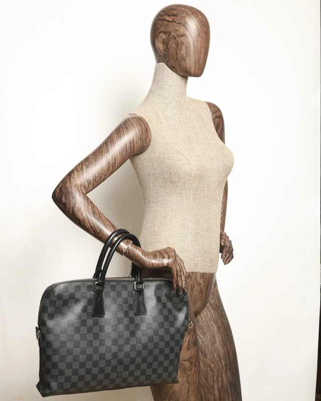 Louis Vuitton Damier Graphite Porte-Documents Jour Business Bag in Grey from A Retro Tale, photo 9 of 9