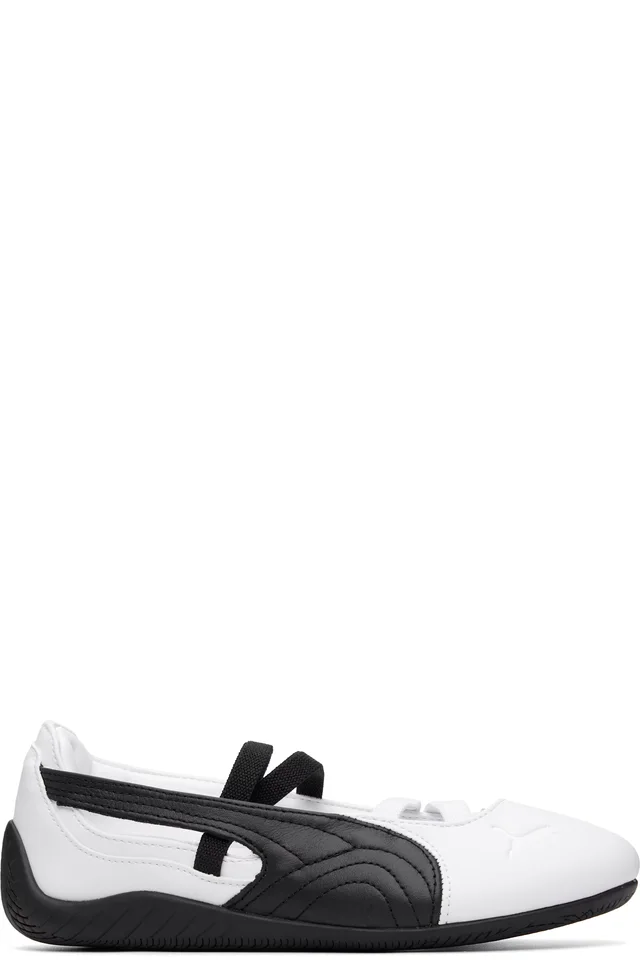 White Speedcat Ballet Sneakers