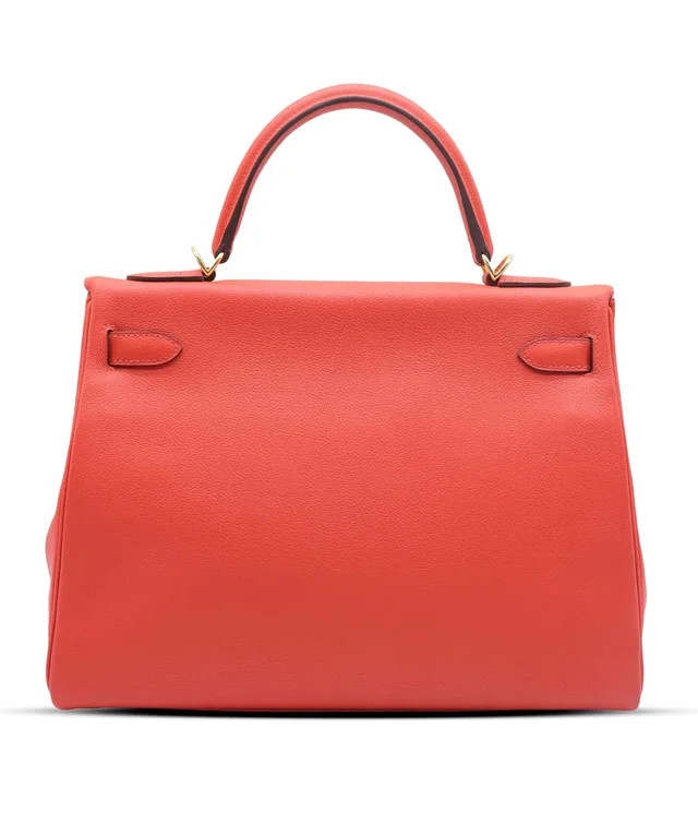 Hermès Kelly 32 Capucine GHW in Leather from Luxury Promise, photo 3 of 14