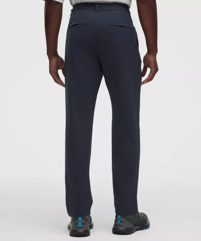 lululemon ABC Classic-Fit Trouser 30L *Textured in True Navy, photo 3 of 9 from lululemon