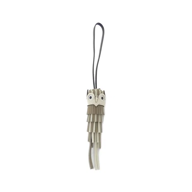 Hermès Chouette Bag Charm in Swift leather from The Reluxe