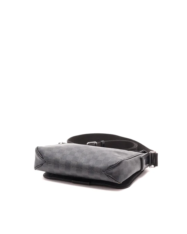 Louis Vuitton Damier Graphite District PM Bag in Grey Canvas from A Retro Tale, photo 4 of 11