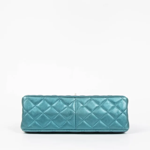Chanel Metallic Turquoise Large 2.55 Reissue Bag in Blue from Labellov, photo 5 of 9