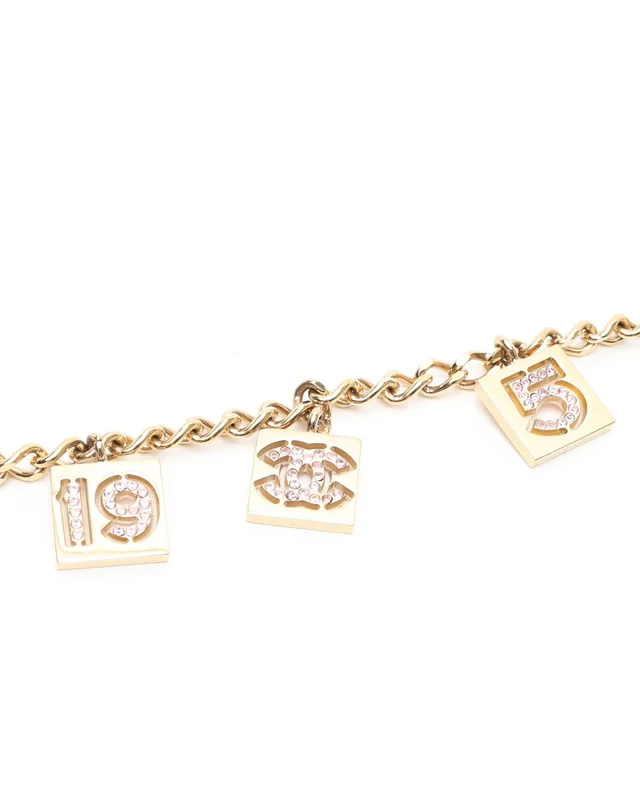 Chanel 5 Coco Mark Charm Bracelet from A Retro Tale, photo 4 of 4