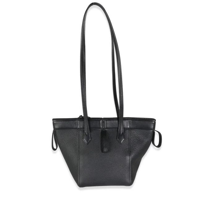 Fendi Black Vitello Mini Origami Tote in Black Leather from Luxury Promise, photo 2 of 2