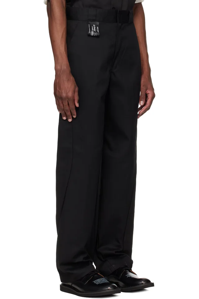 UNDERCOVER Black Dickies Edition UC1F4508 Trousers, photo 2 of 4 from SSENSE