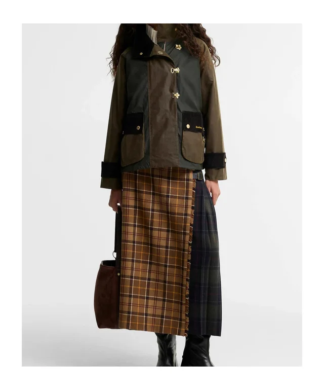 Barbour Hazelwood corduroy-trim lobster-claw jacket, photo 4 of 9 from SENSER