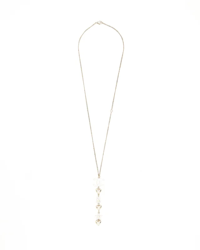 Chanel Coco Mark Long Necklace from A Retro Tale, photo 2 of 4