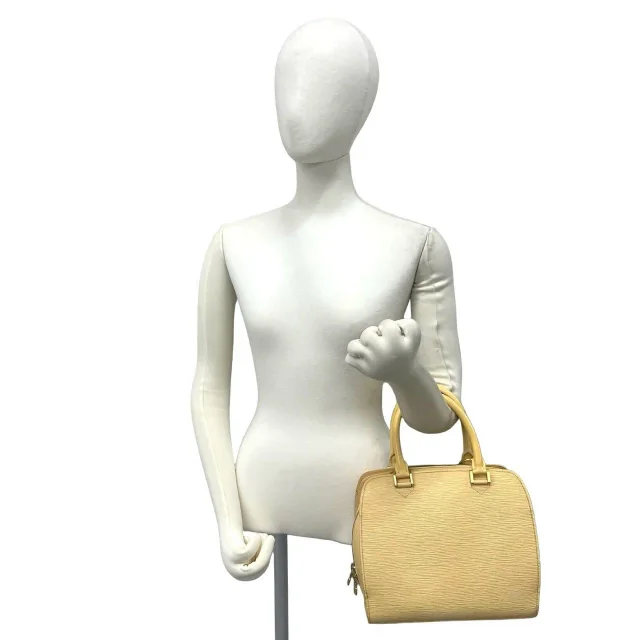 Louis Vuitton Pont Neuf Epi Handbag in Yellow Leather from LuxUness, photo 2 of 10