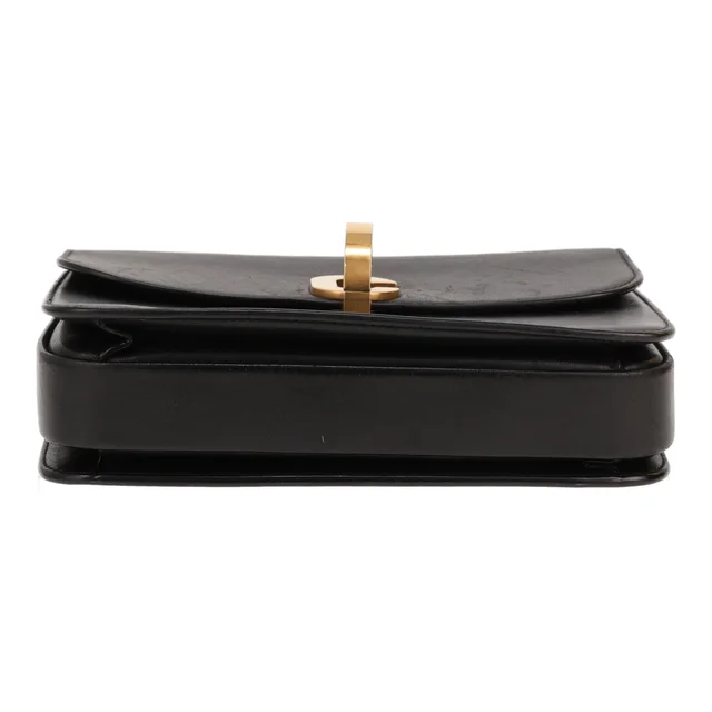 Dior Dior21st black leather shoulder bag in Black Leather from Collector Square, photo 2 of 4