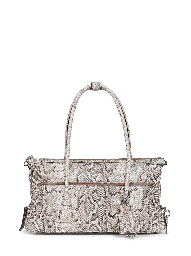 Maison Margiela 5ac East-West Shoulder Bag — Gray Goatskin in Grey Goatskin from HEWI