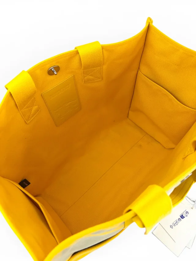 Burberry Yellow Check Shopper Tote in Yellow from Season 2 Consign, photo 9 of 9