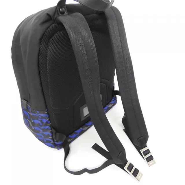 Prada VZ0066 Backpack in BLUETTE DIS. / SILVER hardware TESSUTO STAMPATO from KOMEHYO, photo 5 of 6