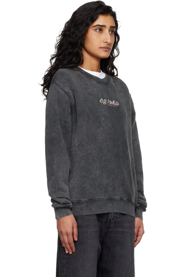 Off-White Black Royal Jewels Sweatshirt, photo 2 of 3 from SSENSE