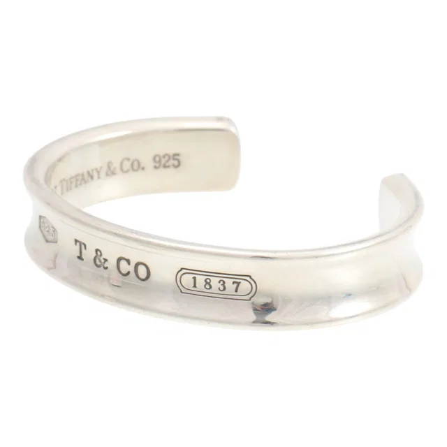 Tiffany & Co. SV925 1837 Open Bangle Silver in Silver from VINTAGE QOO TOKYO