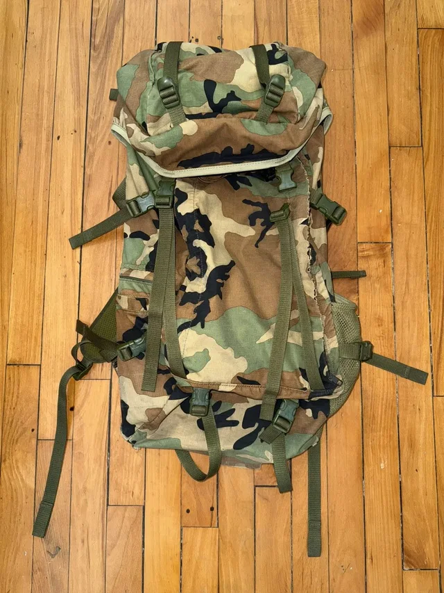 Comme des Garçons Camo Backpack in multicolor from Grailed