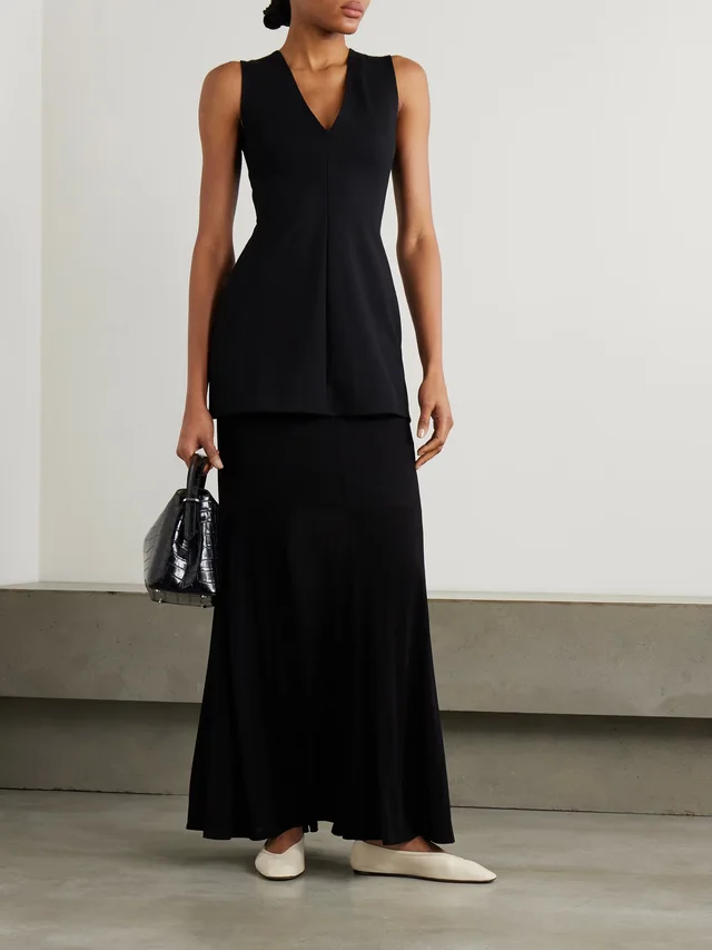LESET Rio stretch-ponte tunic in Black, photo 2 of 2 from NET-A-PORTER (Canada)