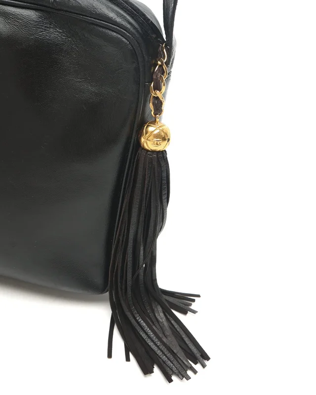 Chanel Triple CC Tassel Camera Bag in Leather from A Retro Tale, photo 7 of 15