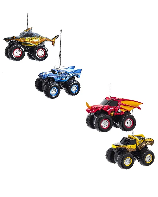 Kurt Adler Monster Jam Ornament Set, image 1 of 1 from Rue La La