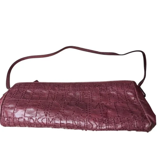 Fendi Women's Shoulder bags - Burgundy/Red in red from Depop, photo 1 of 1