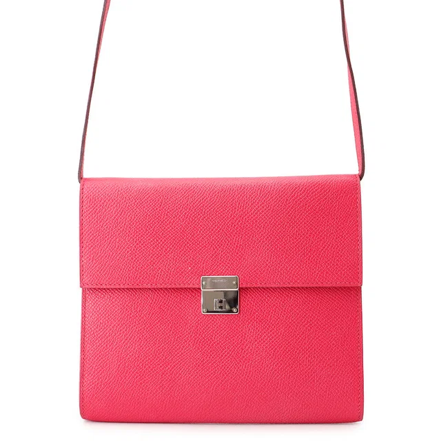 Hermès Clic Rose Extreme Epsom in Pink Epsom leather from GALLERY RARE
