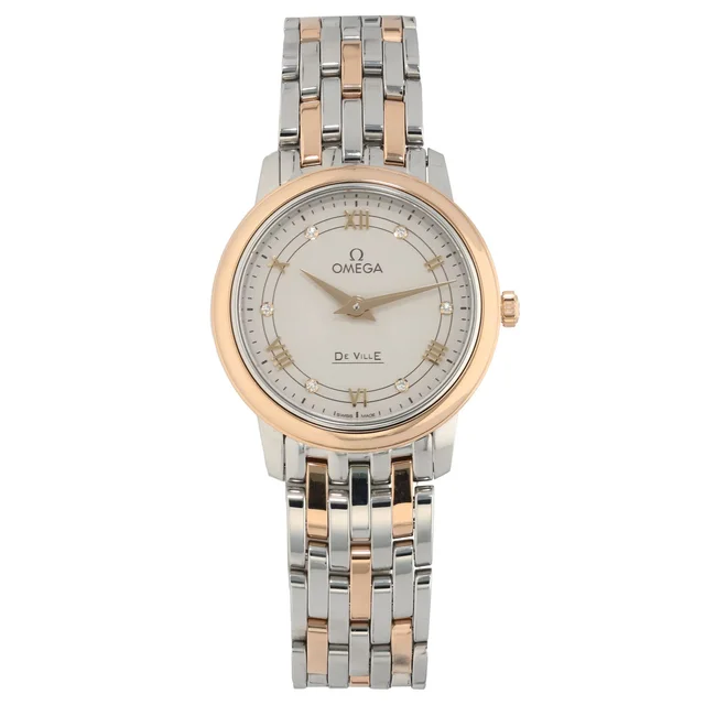 Omega De Ville Prestige 424.20.27.60.52.003 27.4mm Bi-Colour Watch from H&T