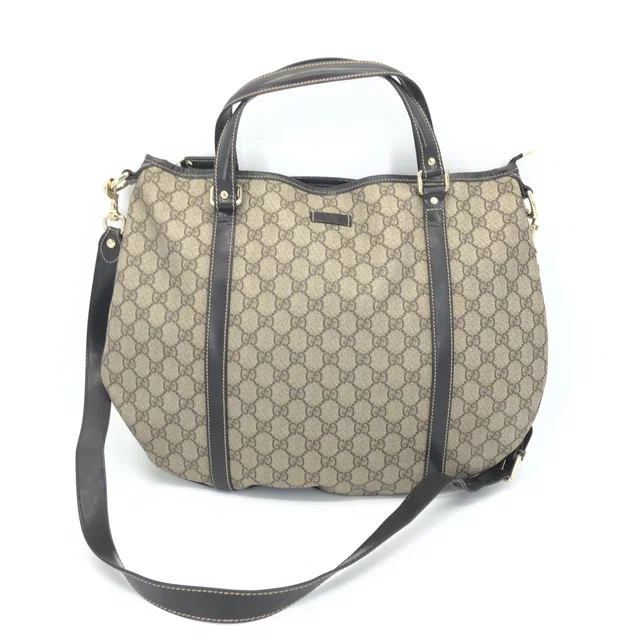 Gucci GG Supreme 2way Bag from Luxury Promise