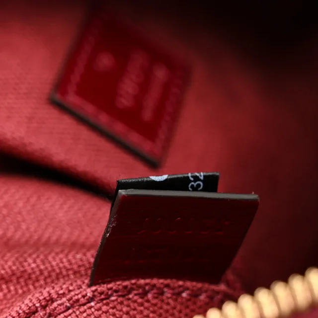 Gucci GG Shadow Monogram Ophidia Crossbody Bag Rosso Ancora Red in Red Coated canvas from FASHIONPHILE, photo 7 of 12