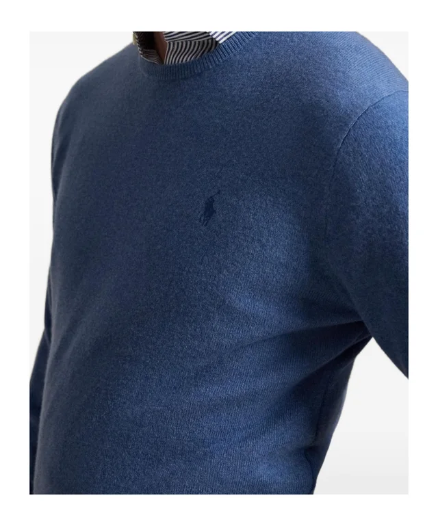 Polo Ralph Lauren Logo Embroidered Crewneck Knit Jumper, photo 4 of 4 from SENSER