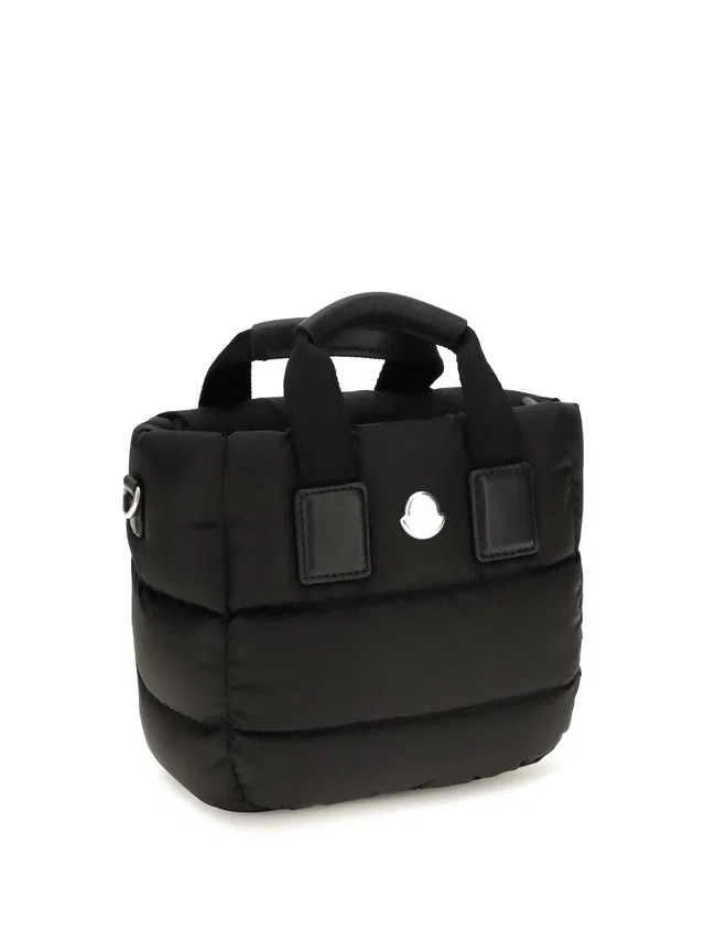Moncler Caradoc Shoulder Bag — Black Nylon in Black Nylon from HEWI