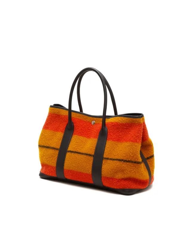 Hermès Rocabar Garden Party 36 Bag in Wool from A Retro Tale, photo 2 of 9