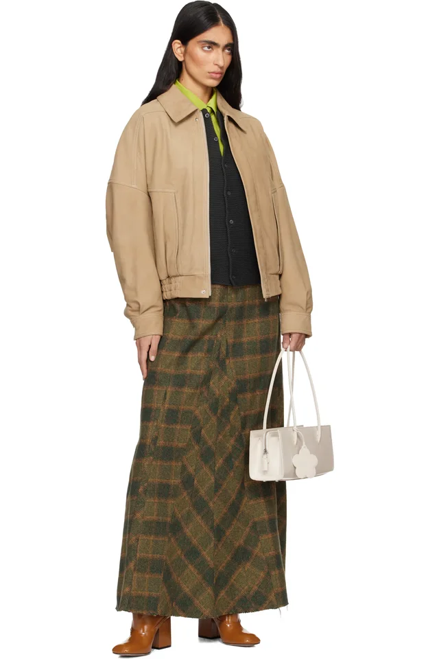 Marni Brown Leather Trunkaroo Knee-High Tall Boots, photo 5 of 5 from SSENSE