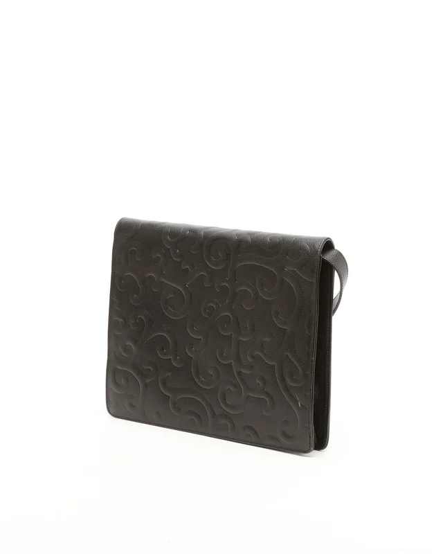 Saint Laurent Vintage Arabesque Bag in Leather from A Retro Tale, photo 3 of 9